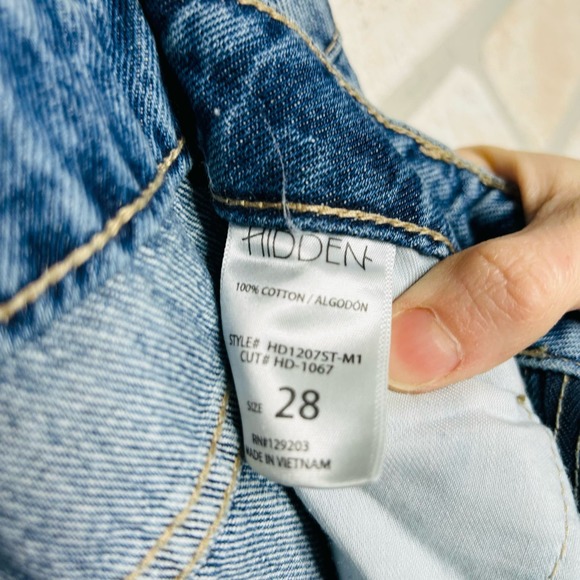 HIDDEN Tracey High Rise Straight Distress Jeans - Picture 7 of 10